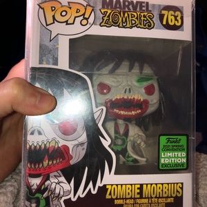 FUNKO POP ZOMBIE MORBIUS #763.New!